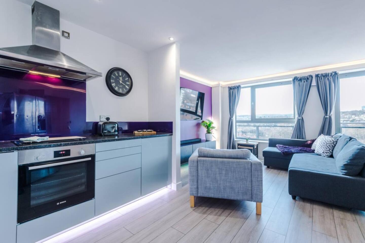 שפילד High-Spec Penthouse Central Free Parking Space מראה חיצוני תמונה